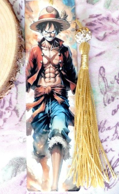 Marque page en aluminium Luffy one piece